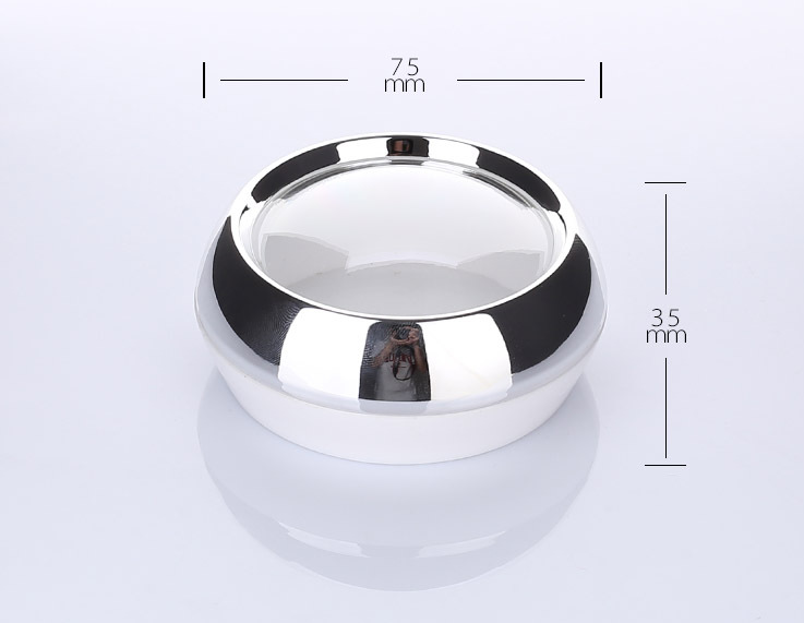 50g flat box silver cover essence capsule bottle 30 capsules slimming product packaging bottle