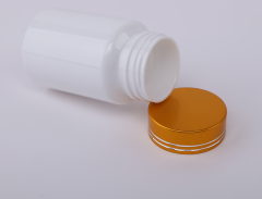 100cc high-grade porcelain white health product bottle trial pack small sample bottle pet plastic bottle capsule bottle medicine bottle