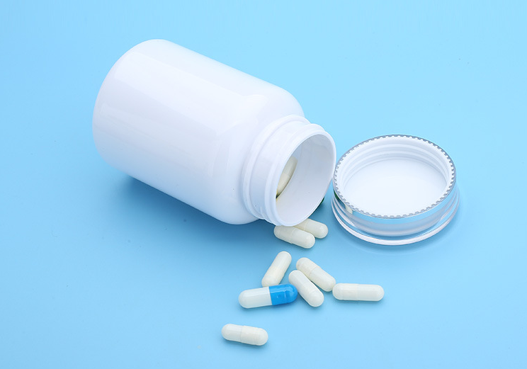 190ML large capacity white light-proof capsule medicine bottle Cordyceps small round bottle sealed powder jar
