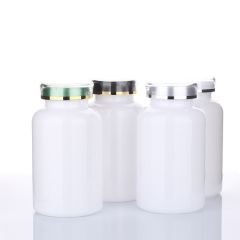 White 300ML plastic bottle packaging bottle capsule bottle solid powder tablet medicine bottle