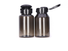 pet flip cover packaging medicine bottle high-grade maca card plastic bottle cordyceps capsule bottle small empty bottle translucent bottle