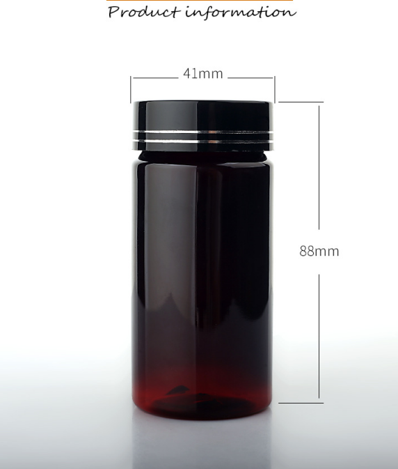 80ml straight bottle, tall and thin bottle, capsule bottle, trial bottle, screw cap, tablet bottle, PET plastic bottle, sample bottle
