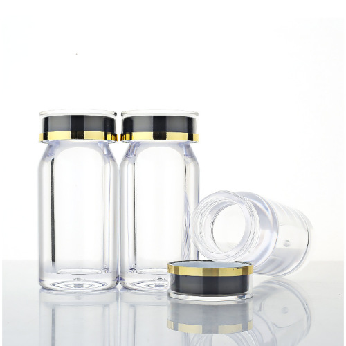 45ml35mlGPPS bottle oblique shoulder bottle slip shoulder bottle high-grade acrylic cordyceps saffron packaging sub-bottle small bottle