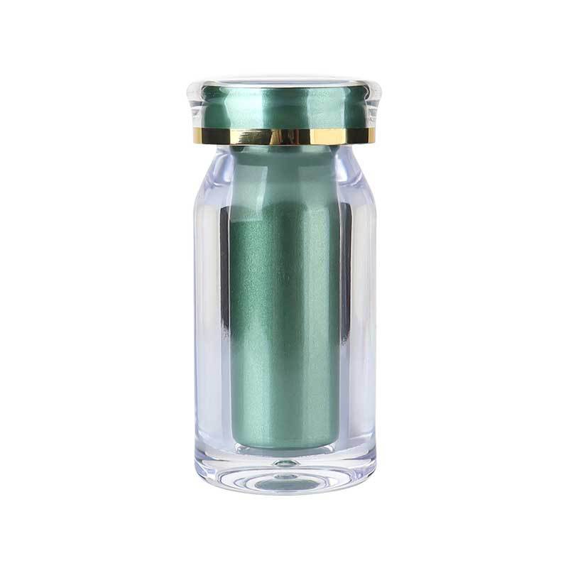 35ml oblique shoulder acrylic bottle plastic bottle capsule sub-bottle set saffron small bottle medicine bottle candy bottle