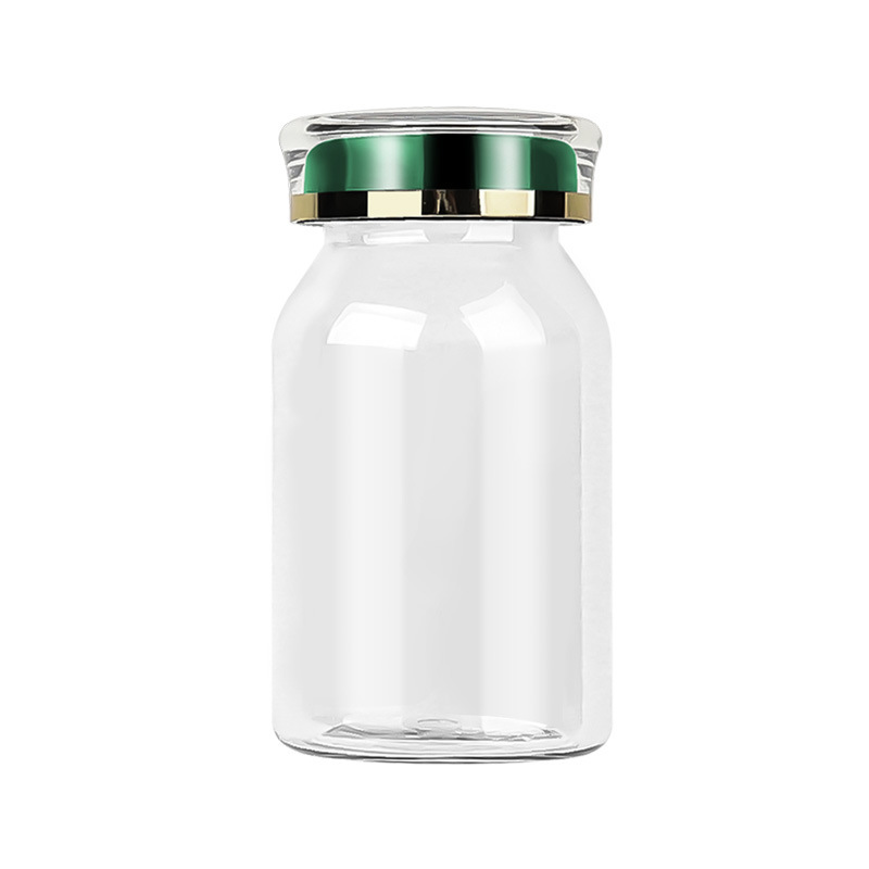 PET 120ml oblique shoulder transparent bottle plastic bottle small bottle health care product bottle capsule bottle medicine bottle food grade medicine bottle