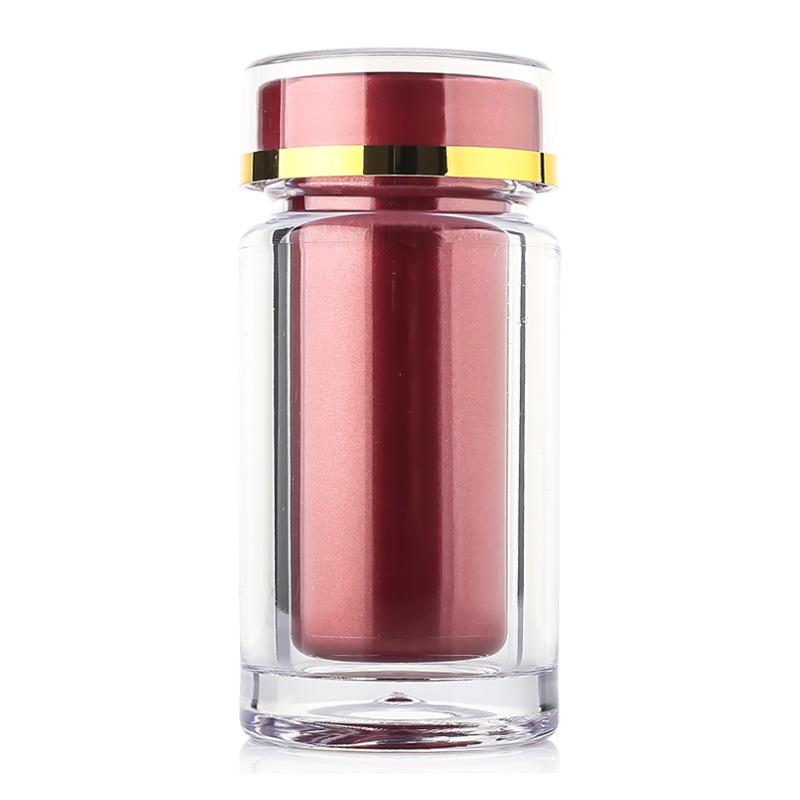 50ml high-grade medicine bottle reagent bottle acrylic bottle transparent bottle plastic bottle sub-bottle set capsule empty bottle