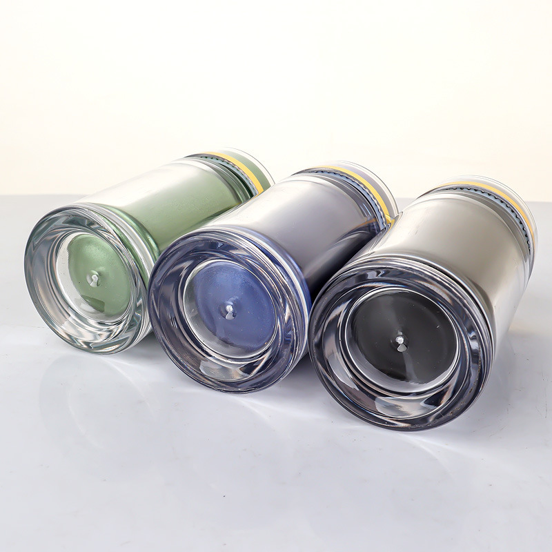 50ml high-grade medicine bottle reagent bottle acrylic bottle transparent bottle plastic bottle sub-bottle set capsule empty bottle