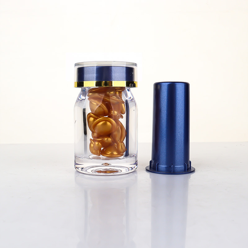 25ml high-grade acrylic bottle, ginseng, Panax notoginseng powder, Cordyceps sinensis, saffron powder, plastic bottle, capsule bottle, sealed jar