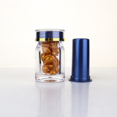25ml high-grade acrylic bottle, ginseng, Panax notoginseng powder, Cordyceps sinensis, saffron powder, plastic bottle, capsule bottle, sealed jar