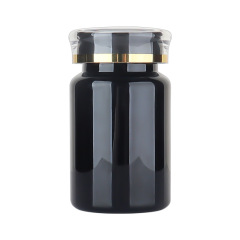100ml multicolor PET bottle capsule health care product bottle plastic bottle Cordyceps maca dendrobium mountain ginseng empty medicine bottle thickened