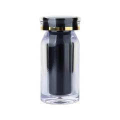 35ml oblique shoulder acrylic bottle plastic bottle capsule sub-bottle set saffron small bottle medicine bottle candy bottle