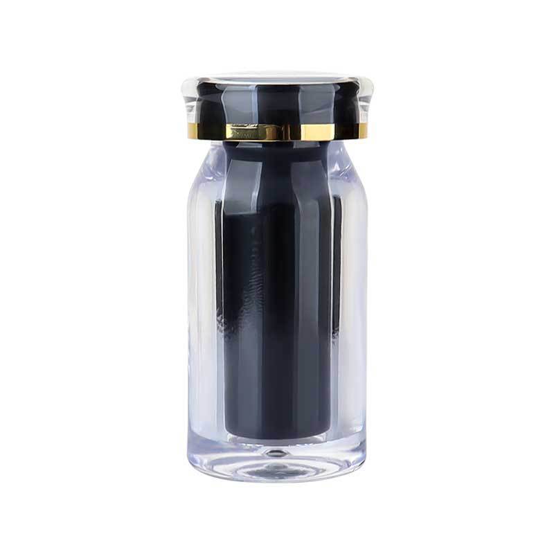 35ml oblique shoulder acrylic bottle plastic bottle capsule sub-bottle set saffron small bottle medicine bottle candy bottle
