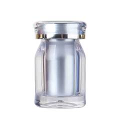 Oblique shoulder 25ml PS bottle crown cap bottle set plastic bottle acrylic bottle saffron bottle capsule bottle