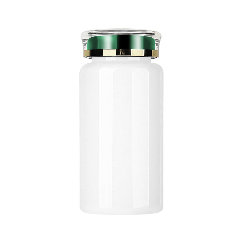 150ml high-grade white bottle reagent bottle transparent bottle plastic bottle sub-bottle set capsule saffron empty bottle