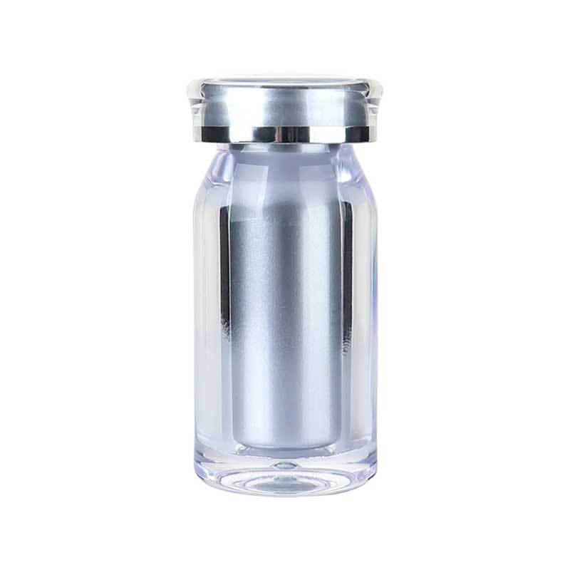 35ml oblique shoulder acrylic bottle plastic bottle capsule sub-bottle set saffron small bottle medicine bottle candy bottle