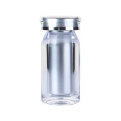 35ml oblique shoulder acrylic bottle plastic bottle capsule sub-bottle set saffron small bottle medicine bottle candy bottle
