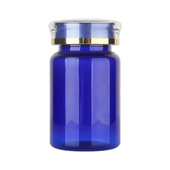 100ml multicolor PET bottle capsule health care product bottle plastic bottle Cordyceps maca dendrobium mountain ginseng empty medicine bottle thickened