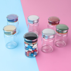 PET 80ml transparent bottle plastic bottle small bottle health care product bottle capsule bottle medicine bottle food grade tablet bottle