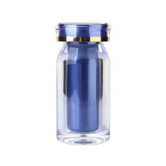 35ml oblique shoulder acrylic bottle plastic bottle capsule sub-bottle set saffron small bottle medicine bottle candy bottle