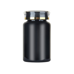 PET120ml black bottle capsule packaging bottle plastic empty bottle printing text bottle sticker maca health care products