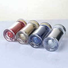 35ml oblique shoulder acrylic bottle plastic bottle capsule sub-bottle set saffron small bottle medicine bottle candy bottle