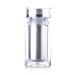 35ml high-grade acrylic bottle plastic bottle capsule sub-bottle set saffron small bottle medicine bottle supports customization
