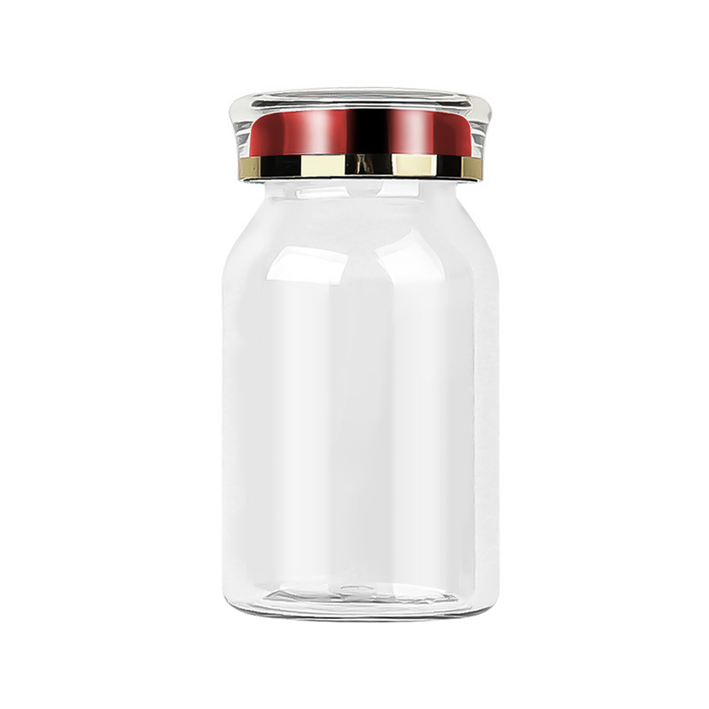 PET 120ml oblique shoulder transparent bottle plastic bottle small bottle health care product bottle capsule bottle medicine bottle food grade medicine bottle