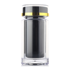 50ml high-grade medicine bottle reagent bottle acrylic bottle transparent bottle plastic bottle sub-bottle set capsule empty bottle