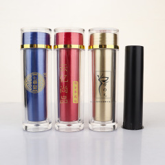 35ml high-grade acrylic bottle plastic bottle capsule sub-bottle set saffron small bottle medicine bottle supports customization
