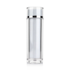 35ml high-grade acrylic bottle plastic bottle capsule sub-bottle set saffron small bottle medicine bottle supports customization