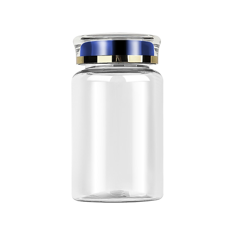 PET 120ml transparent bottle plastic bottle small bottle health care product bottle capsule bottle medicine bottle food grade medicine bottle