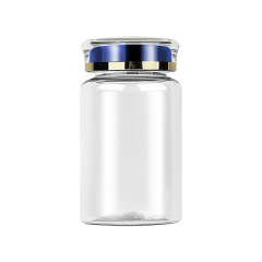 PET 120ml transparent bottle plastic bottle small bottle health care product bottle capsule bottle medicine bottle food grade medicine bottle