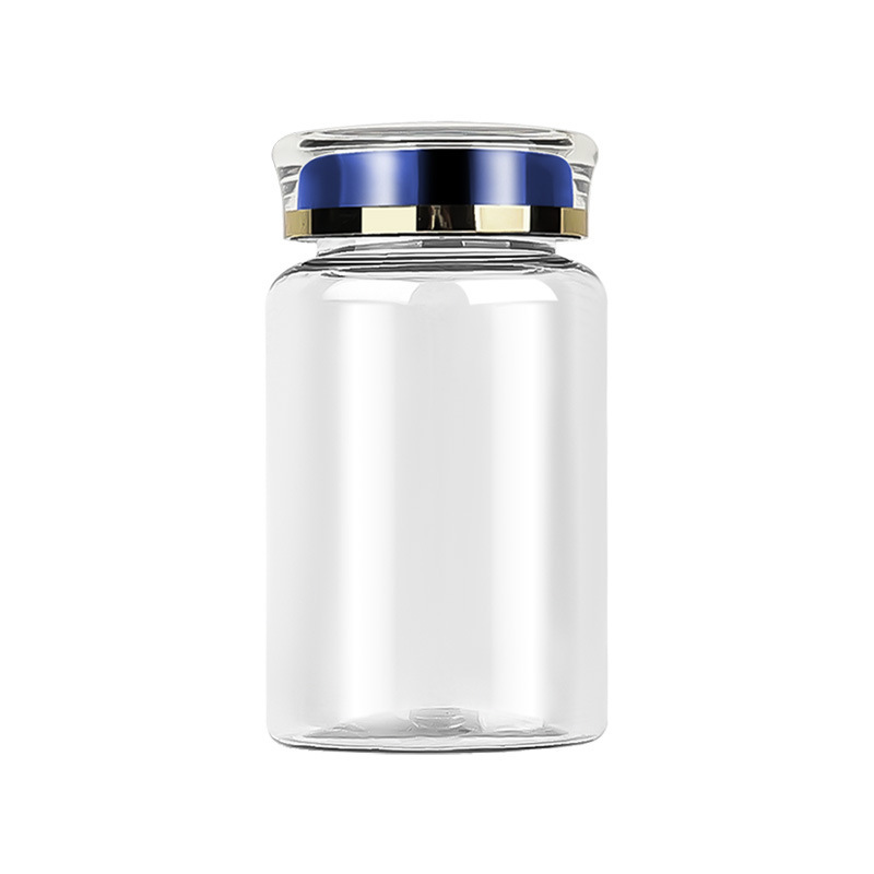 PET 120ml transparent bottle plastic bottle small bottle health care product bottle capsule bottle medicine bottle food grade medicine bottle