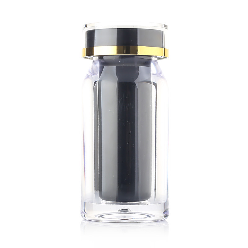 35ml high-grade acrylic bottle plastic bottle capsule sub-bottle set saffron small bottle medicine bottle supports customization