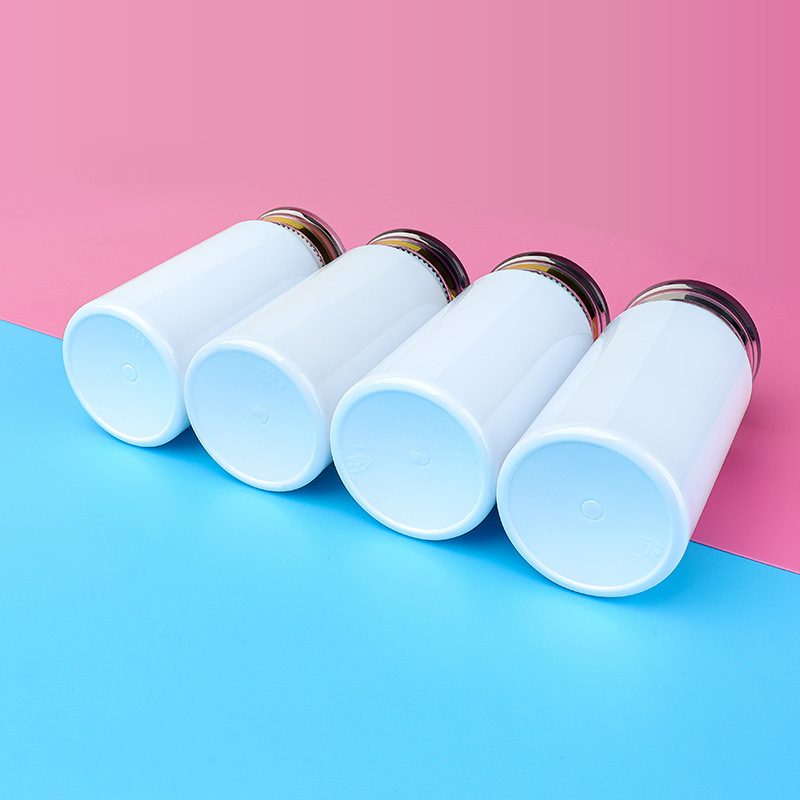 150ml high-grade white bottle reagent bottle transparent bottle plastic bottle sub-bottle set capsule saffron empty bottle