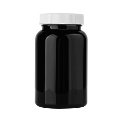 175ml striped PP cover health care product bottle medicine tablet candy bottle packaging PET bottle empty bottle