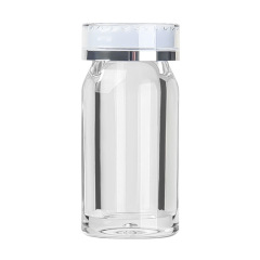 45ml oblique shoulder transparent acrylic bottle safety cover health care product bottle Chinese medicine powder ginseng tablets transparent capsule bottle medicine bottle