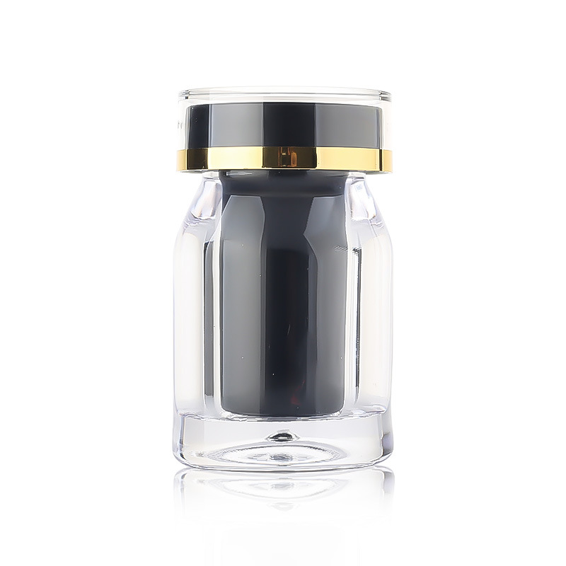 25ml high-grade acrylic bottle, ginseng, Panax notoginseng powder, Cordyceps sinensis, saffron powder, plastic bottle, capsule bottle, sealed jar