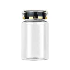 PET 120ml transparent bottle plastic bottle small bottle health care product bottle capsule bottle medicine bottle food grade medicine bottle