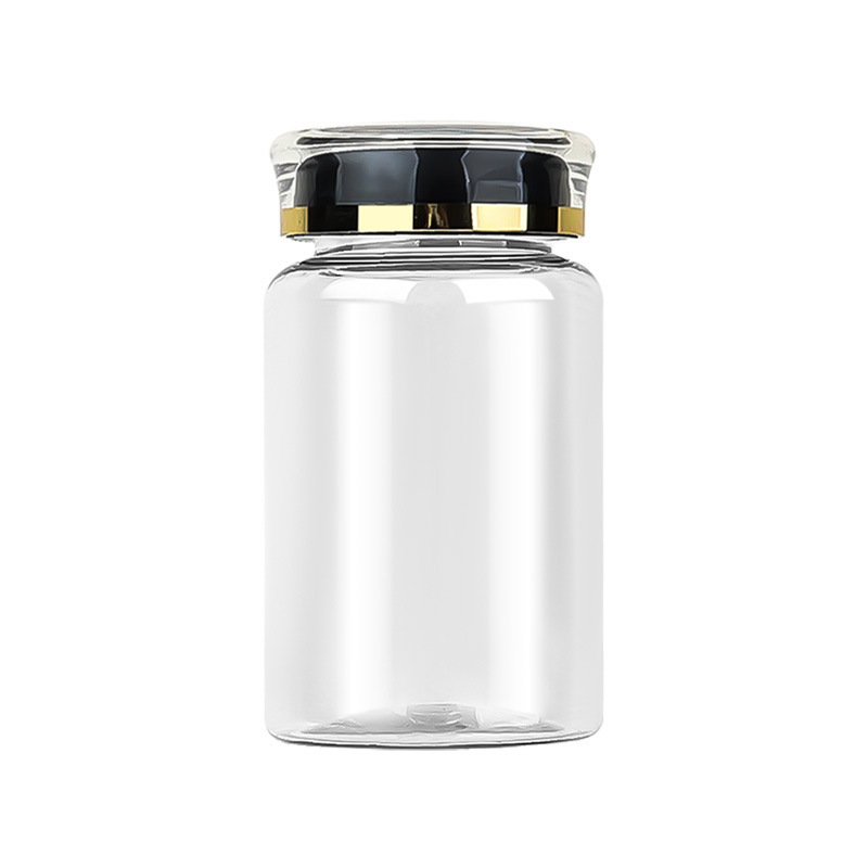 PET 120ml transparent bottle plastic bottle small bottle health care product bottle capsule bottle medicine bottle food grade medicine bottle