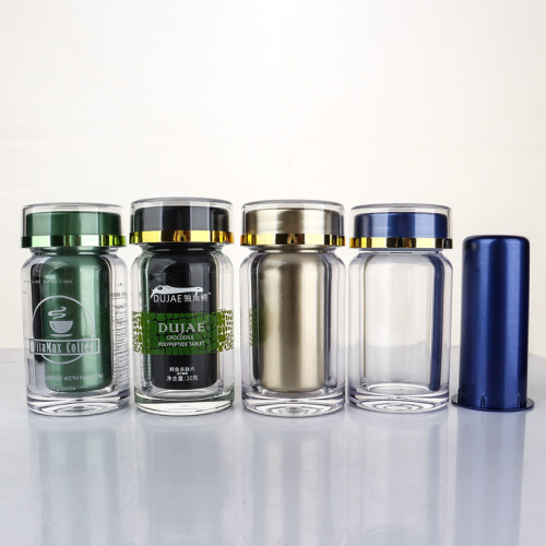 45ml high-grade plastic bottle, medicine bottle, capsule, PS bottle, Panax notoginseng, dendrobium, ginseng, saffron small bottle, sub-bottle set