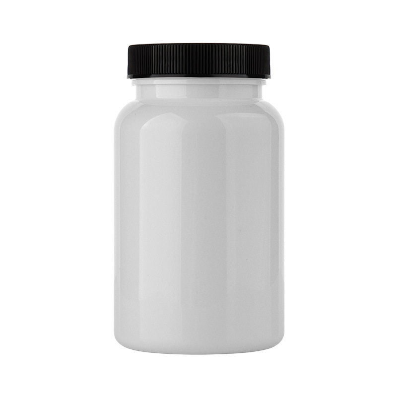 175ml striped PP cover health care product bottle medicine tablet candy bottle packaging PET bottle empty bottle