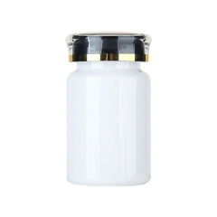 PET white plastic capsule bottle 100ml food grade medicine bottle health care product bottle small medicine bottle light-proof and moisture-proof
