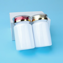 PET white plastic capsule bottle 100ml food grade medicine bottle health care product bottle small medicine bottle light-proof and moisture-proof