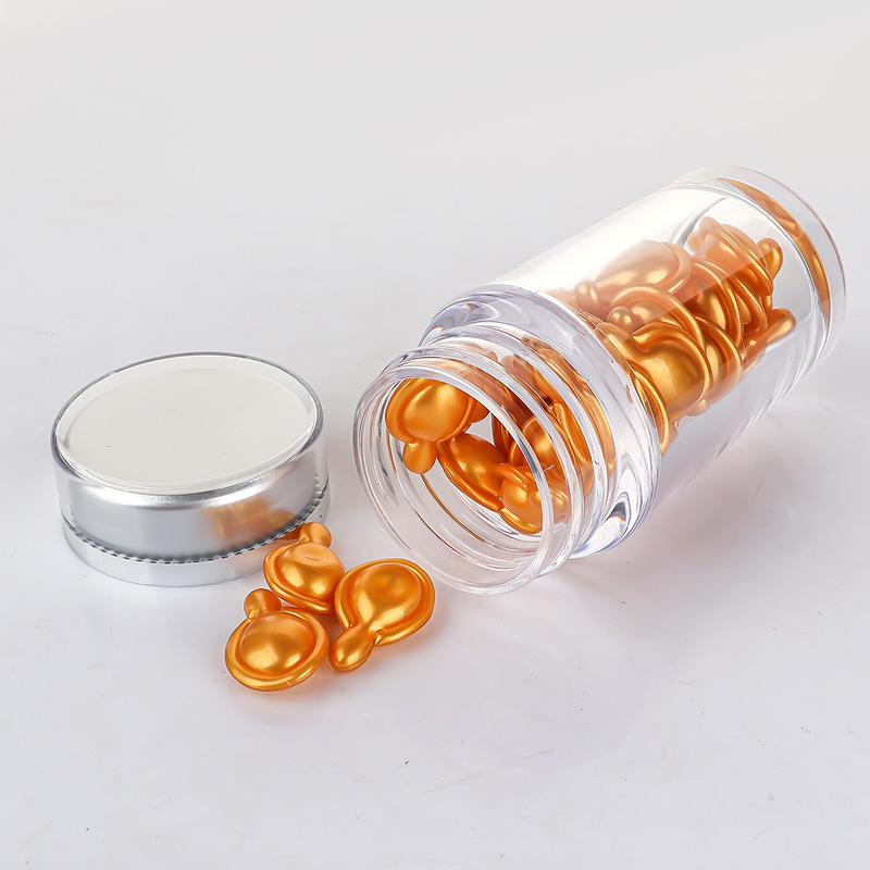 50ml high-grade medicine bottle reagent bottle acrylic bottle transparent bottle plastic bottle sub-bottle set capsule empty bottle