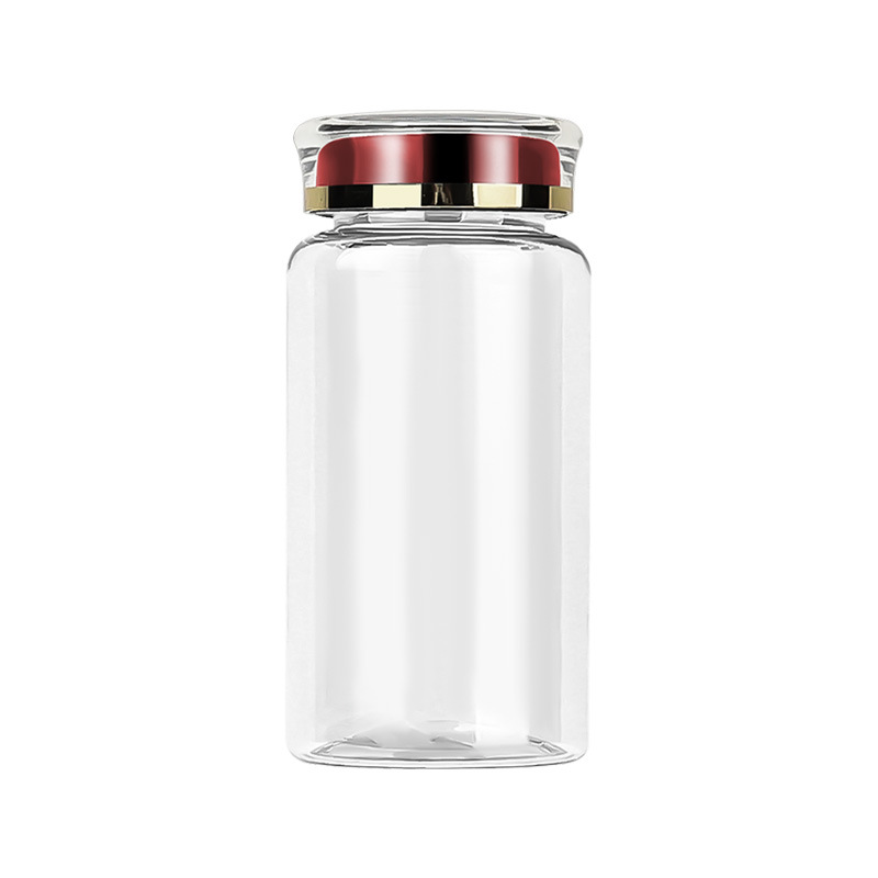 PET150ml transparent bottle plastic bottle small bottle health care product bottle capsule bottle medicine bottle food grade medicine bottle