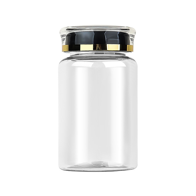 PET 120ml transparent bottle plastic bottle small bottle health care product bottle capsule bottle medicine bottle food grade medicine bottle