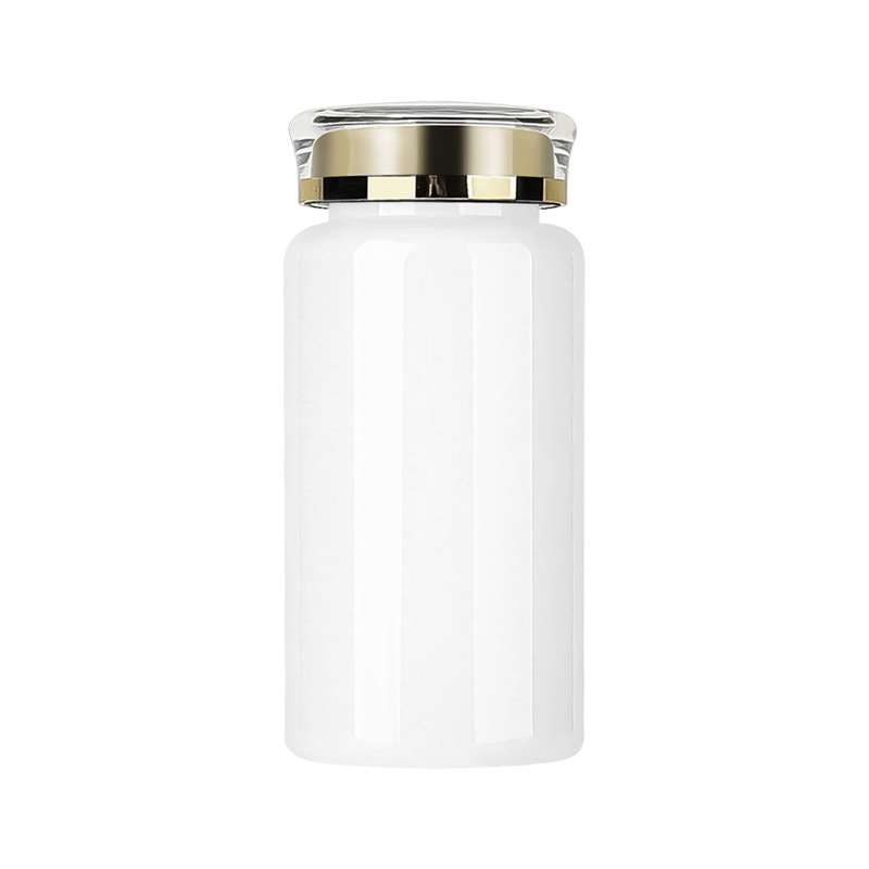 150ml high-grade white bottle reagent bottle transparent bottle plastic bottle sub-bottle set capsule saffron empty bottle