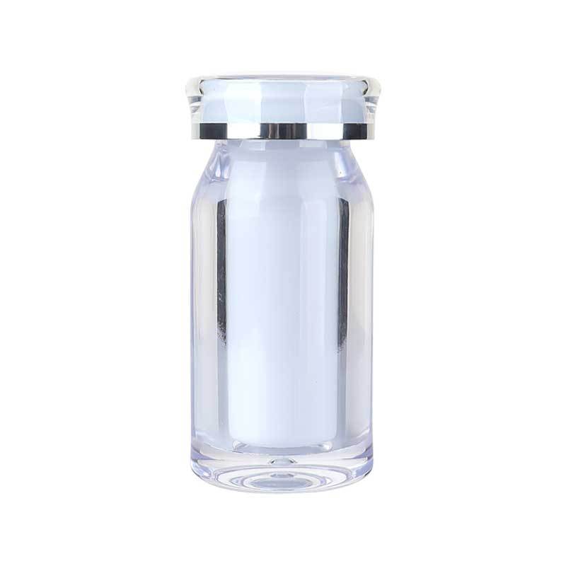 35ml oblique shoulder acrylic bottle plastic bottle capsule sub-bottle set saffron small bottle medicine bottle candy bottle