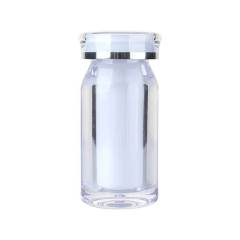 35ml oblique shoulder acrylic bottle plastic bottle capsule sub-bottle set saffron small bottle medicine bottle candy bottle